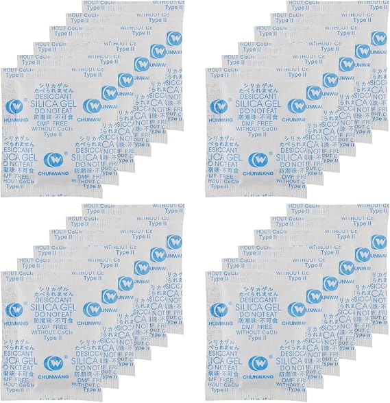 10 Gram X 30 Packs Silica Gel Sachets, Silica Gel Packets, Desiccant Bag