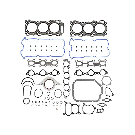 DNJ FGS6045 Full Gasket Set for 2002-2009 Infiniti, Nissan Altima, I35, Maxima 3.5L V6 24V DOHC 3498cc