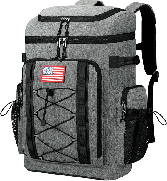 Maelstrom 35/50 Can Insulated Backpack Cooler, Leakproof Soft Lunch Ice Bag