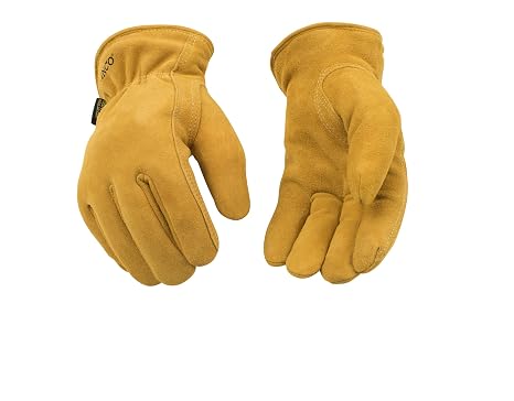 Kinco, 903HK-M, Lined Suede Deerskin Driver, Medium