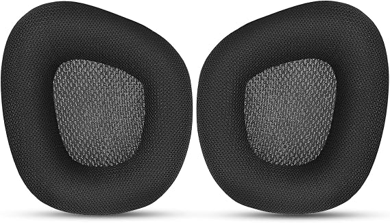 Corsair Void & Corsair Void PRO Replacement Ear Pads Cushions for RGB Wired/Wireless Gaming Headphones Black Mesh Fabric, Memory Foam