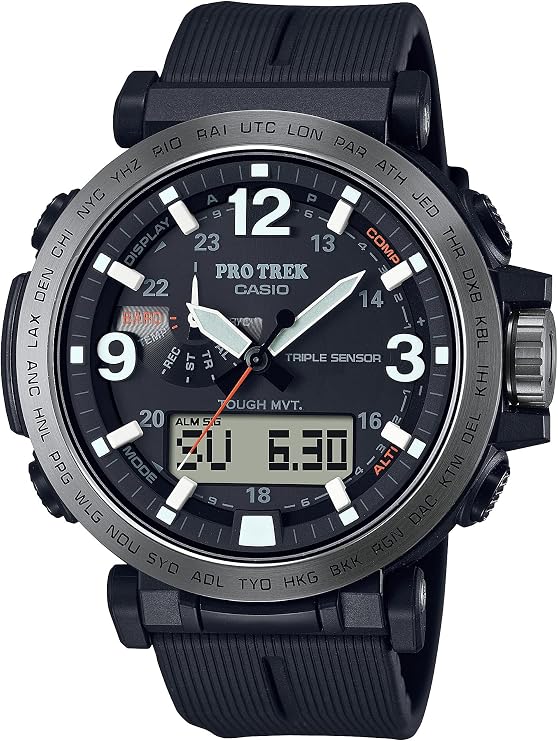 Casio Watch Casio Pro Trek PRW-6611Y-1CR Protrek mens black