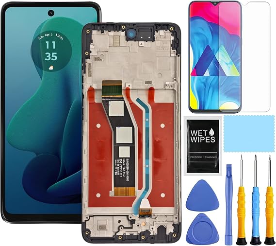 for Motorola G 5G [2024 Version] Screen Replacement with Frame