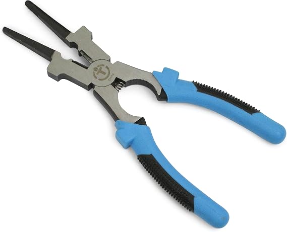 Welding Pliers, 8" Blue/Black