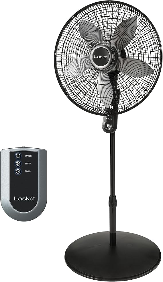Lasko Oscillating Pedestal Fan - 20" - S20620 - Black