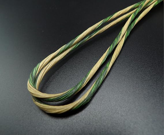 Mathews DXT Replacement Bowstrings Signature Series Camo Bowstring Set Built from BCY 452Xtra HMPE for Max Enhanced Speed & Accuracy for Precision Shooting.