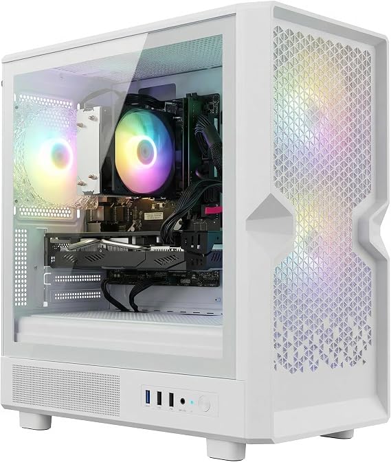 STGAubron Gaming PC Desktop,Core I7,RX 580 16G,16G RAM,512G SSD