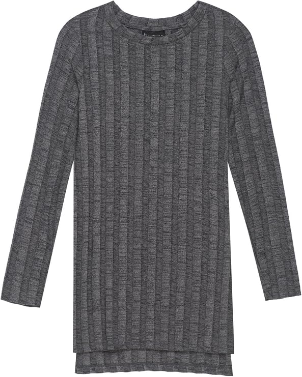 Bobeau Alex Rib Knit Tunic Top Plus