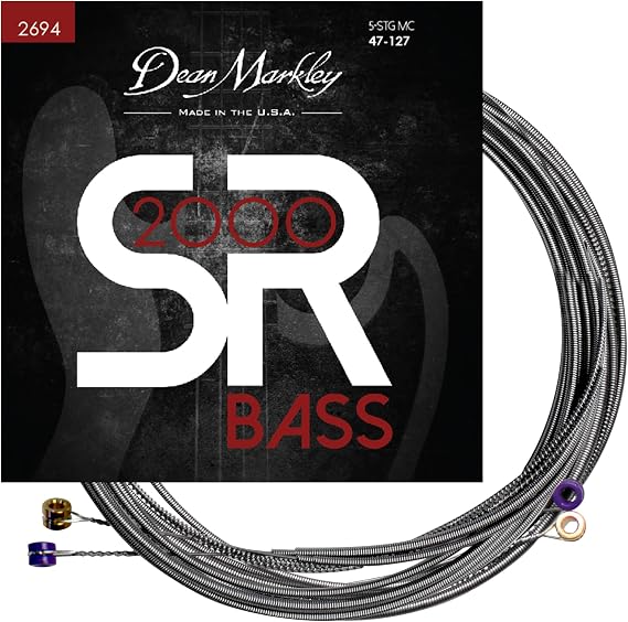 Dean Markley DM2694 Sr2000 Bass Guitar Strings, size 47-127