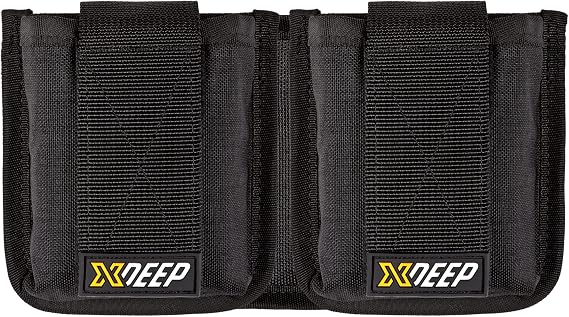 XDeep Backmount Trim Weight Pockets Pair 10 lbs Each Large