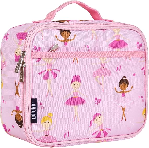 Wildkin Kids Insulated Lunch Box, Ballerina