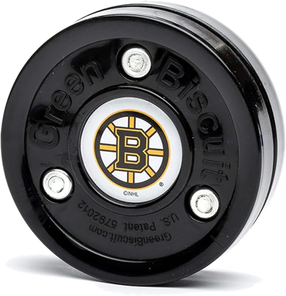 Green Biscuit NHL Teams Original Passing/Handling Training Puck - Off-Ice/Street Hockey Puck