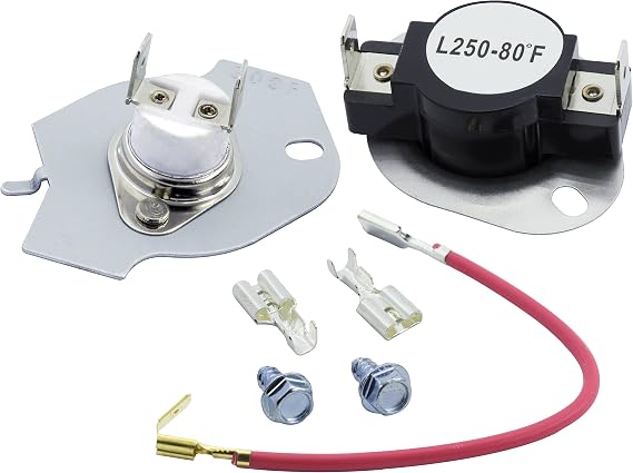 [Upgraded] BlueStars 279816 Dryer Thermal Cut-off Kit for Whirlpool Kenmore