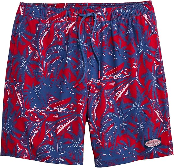 Vineyard Vines Men's 7" Printed Chappy with Short Liner