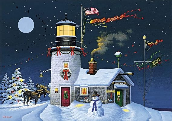 Buffalo Games Charles Wysocki, Take Out Window, 300 Pc Puzzle, Bonus Poster