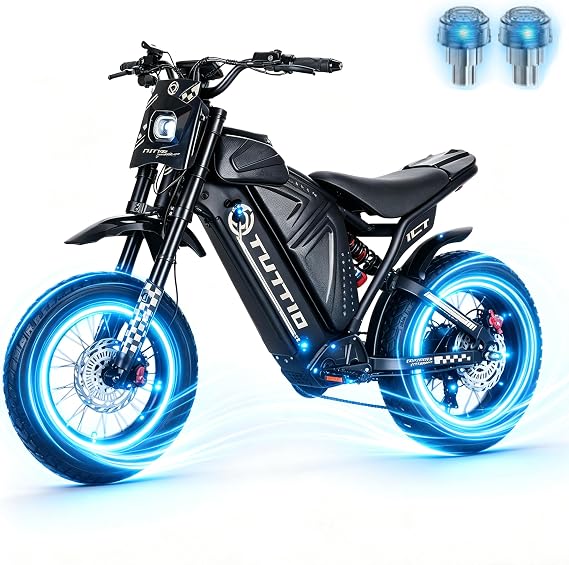 ICT Electric Bike Set for Adults Teens 60V 25AH E-Bike