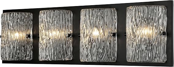 Varaluz Morgan Bathroom Vanity Light - 4-Light - Black