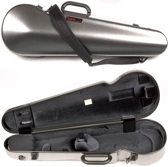 Bam France 2002XL Contoured Hightech Tweed-Look 4/4 Violin Case