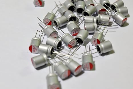 4 pcs Nichicon Polymer Capacitors 10V 470uF