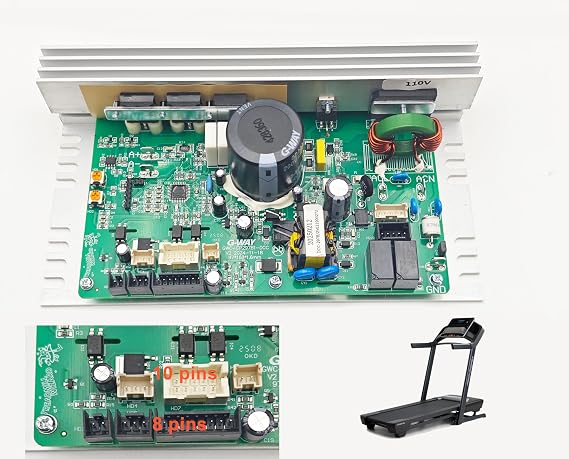 MC2100 MC1648DLS MC1618DLS MC1705DLS Compatible Upgraded Motor Controller Fit for Epic/Gold's Gym/HealthRider/Horizon/Image/Reebok/ /FreeMotion/Nordic-Track/Proform Treadmill