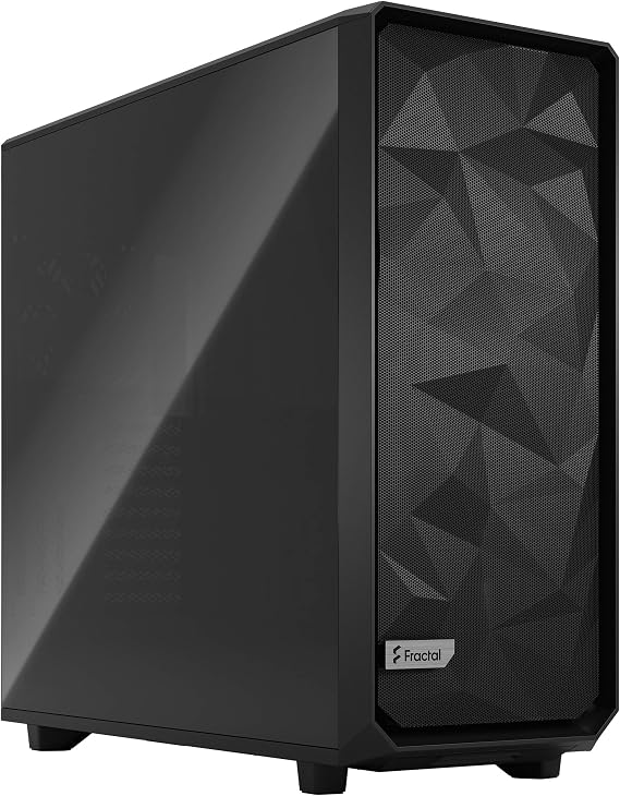 Fractal Design Meshify 2 XL Black ATX Flexible Dark Tinted Tempered Glass Window Full Tower Computer Case