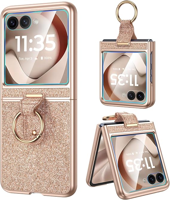 Caka Bling Case for Motorola Razr 2026/2025/2024 Case Women