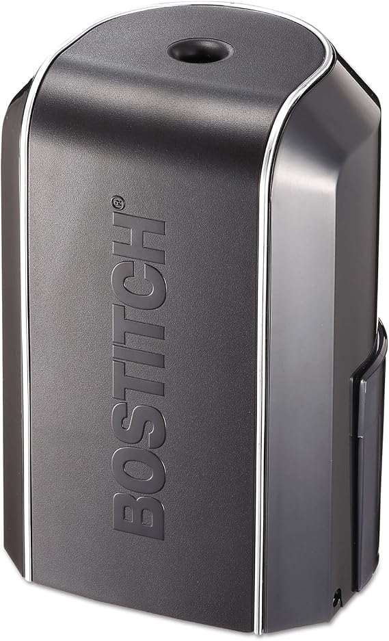 Bostitch Office Vertical Electric Pencil Sharpener, Powerful Stall-Free Motor, Prevents Over-Sharpening, Black