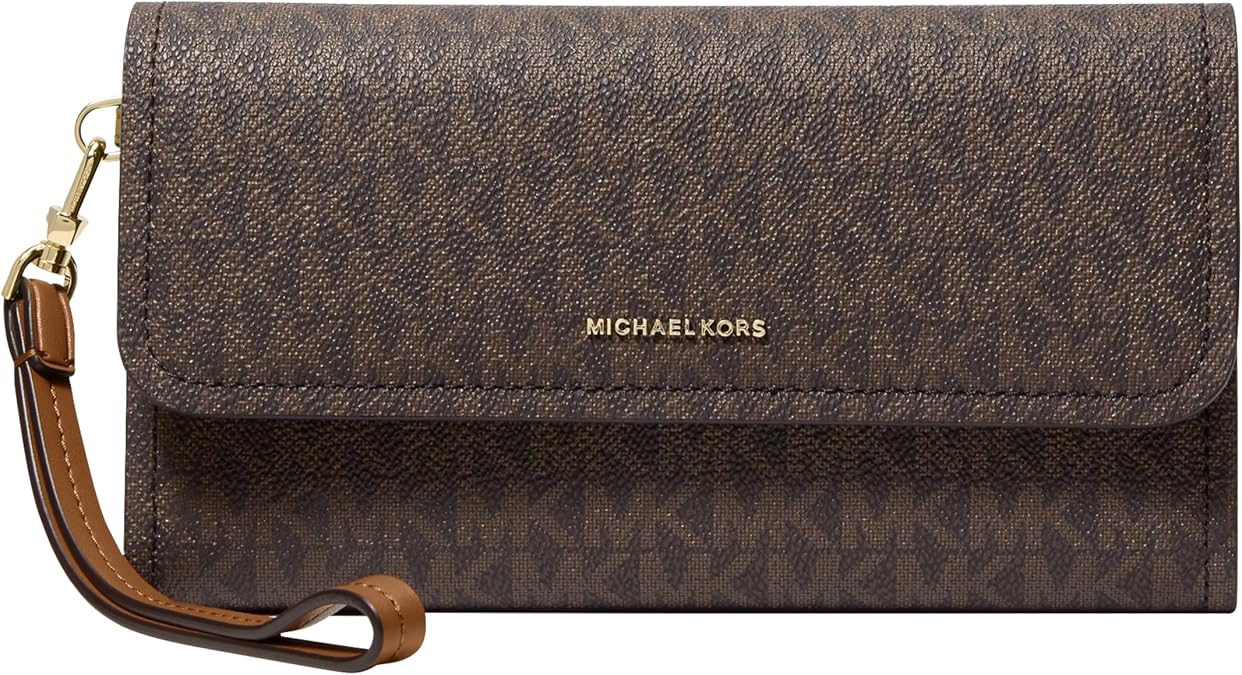 MICHAEL Michael Kors Jet Set Medium Flap Double Zip Wristlet