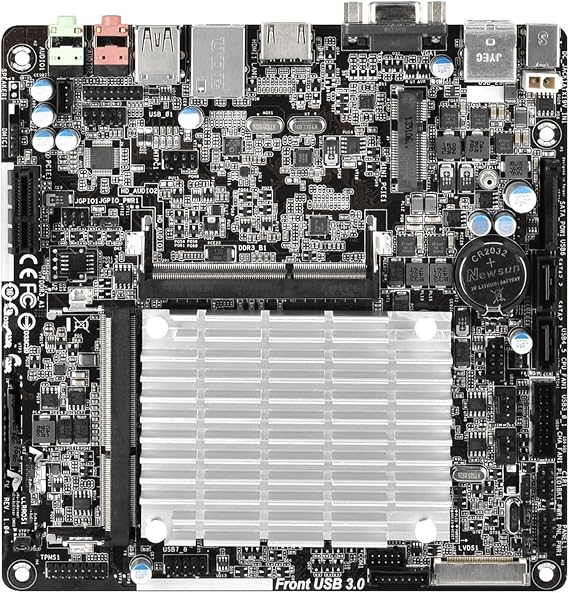 Computer Motherboards Q1900 Fit for ASRock Q1900TM-ITX Mini-ITX Motherboard Intel Quad-core Processor J1900 DDR3 16GB 2xSATA2 3.0 PCI Express 2.0 USB 3.1