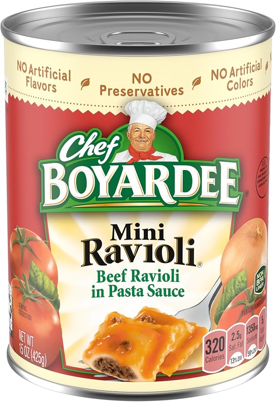 Chef Boyardee Mini Ravioli, 15 oz