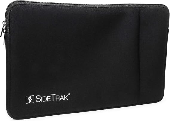 SideTrak Portable Monitor & Laptop Case Sleeve | Compatible with Slide & Swivel Monitors and 15 Laptops | Built-in Pocket | Durable & Stretchy Neoprene Material | 15x12