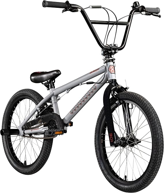 Bullseye Project 301 BMX für Mädchen Jungen 145 cm mit 2 Pegs und 360° Rotor Einsteiger Fahrrad 20 Zoll Kinder Jugendliche Unisex mit Bremsen und Kettenschutz