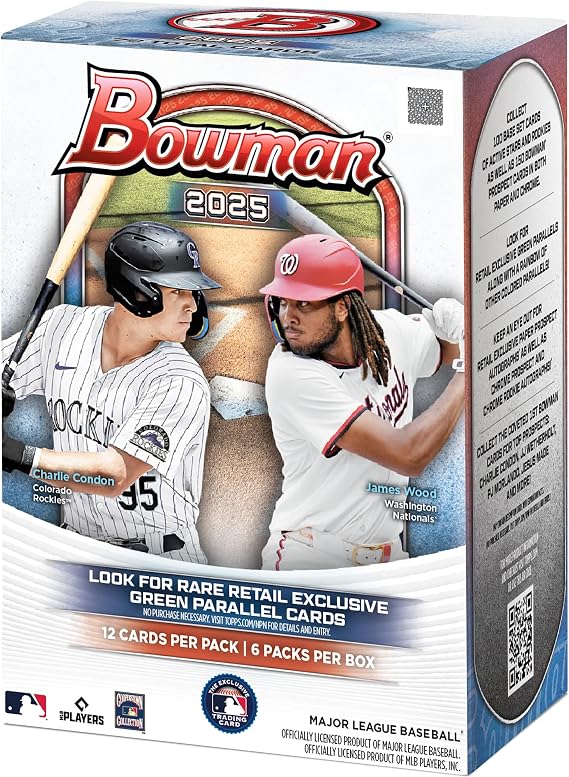 2025 Bowman MLB Baseball - Factory Sealed - Value Box