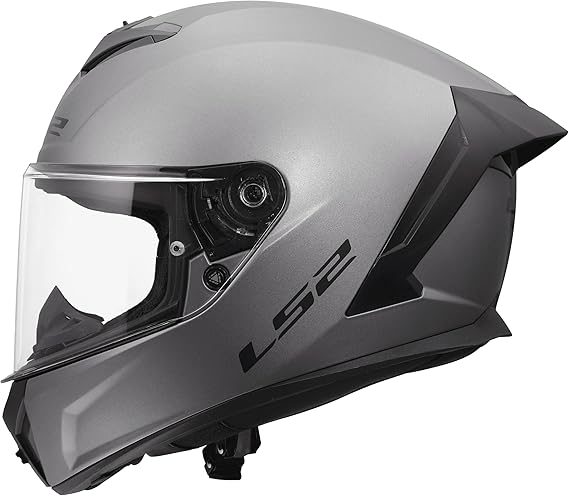 LS2 FF820 RAPID III Full Face Motorcycle Helmet - MATT TITANIUM