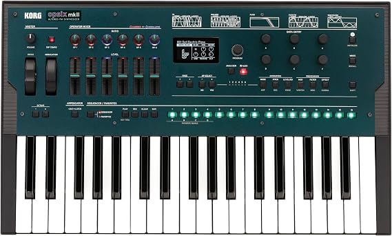 Korg opsix MKII 37-key FM Synthesizer w/ 64 Voices & 16-step Sequencer