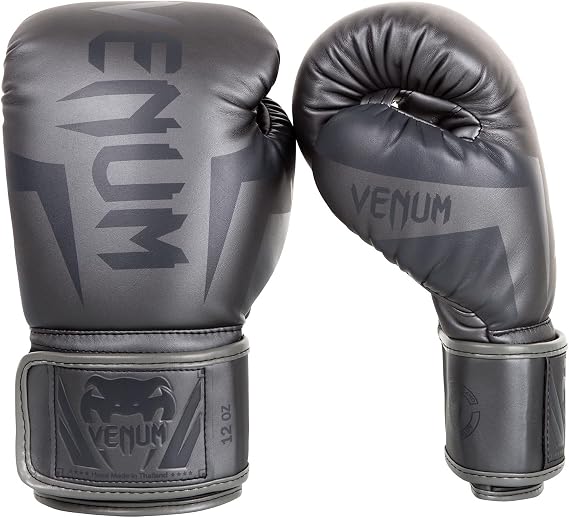 VENUM Elite Elite Boxing Gloves Gray/Gray