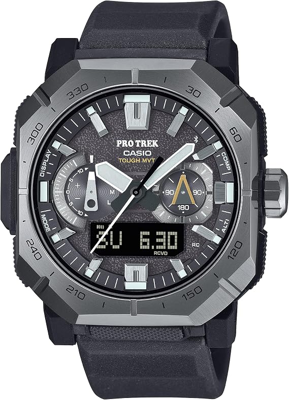 Casio PRW-B1000-1CR Men's Wristwatch, Black