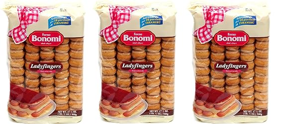 Forno Bonomi Savoiardi Ladyfingers 17 1/2 oz. package (.3-Pack)