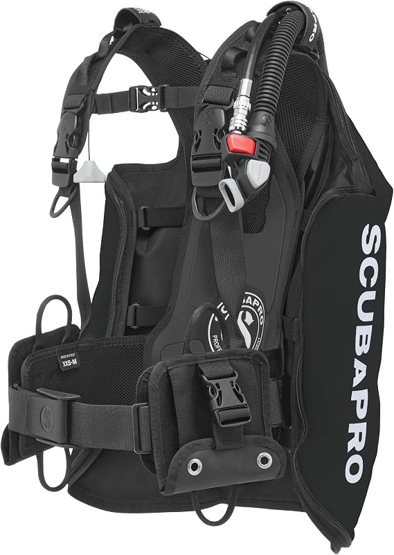Scubapro Navigator Lite Back Inflated Scuba Diving BCD with Balanced Power Inflator for Recreational Diving, Medium - 2X-Large