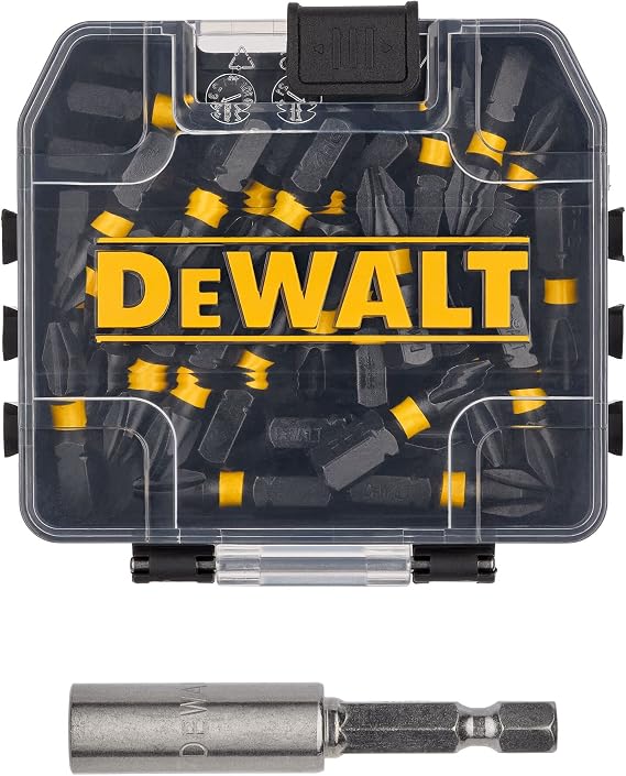 DEWALT BYTC Flex Torq Set #2 Phillips/#8 Slotted Set Shank Screwdriver Bit Set Screwdriver (31-Piece) (DWABYTFT-31)
