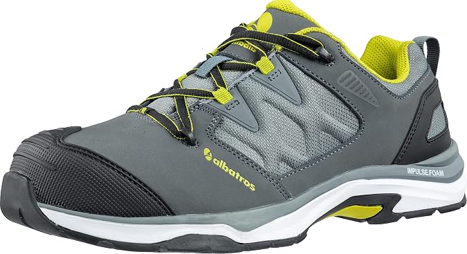 Albatros Ultratrail Low Lace Up Safety Shoe Grey/Combined UK 6.5 Grey/Combined