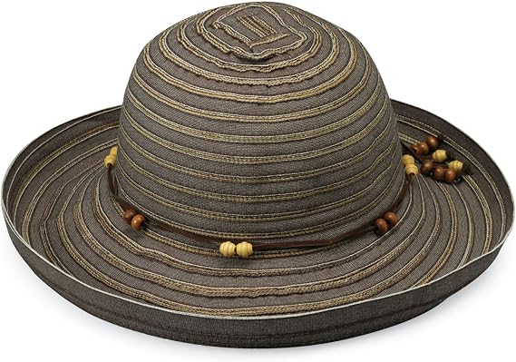 Wallaroo Hat Company Women's Breton Sun Hat UPF 50+ UV Sun Protection, Packable, Travel-Friendly, Adjustable