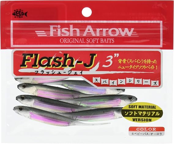 Fish Arrow Unisex Flash J 3 inç yem 80