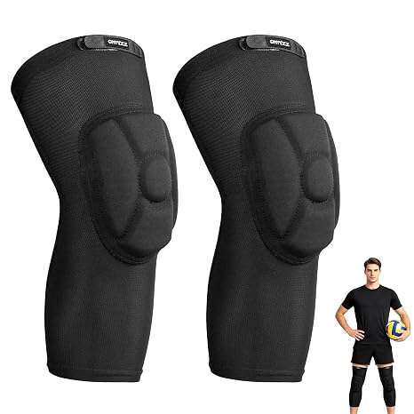 ONTYZZ Knee Pad for Women Men, Breathable Knee Pad, Anti-Slip Compression Knee Braces for Basketball Volleyball Baseball Fitness Cycling, M