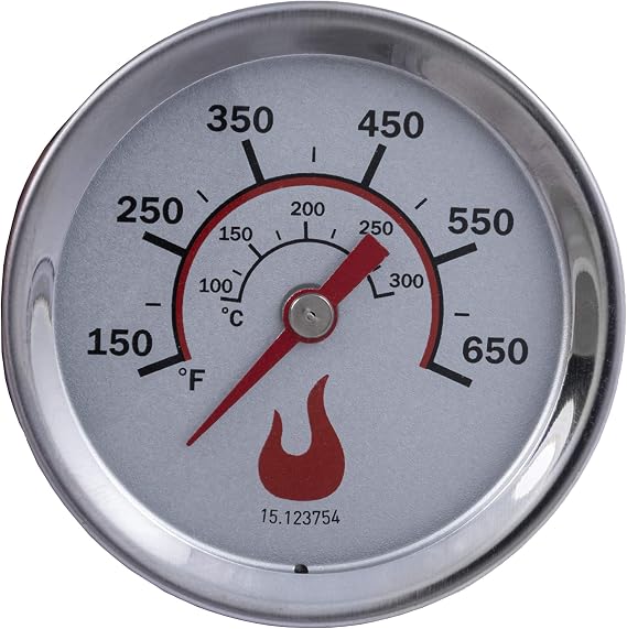 Charbroil Replacement Universal 3 Gas Grill Temperature Gauge - 8966083