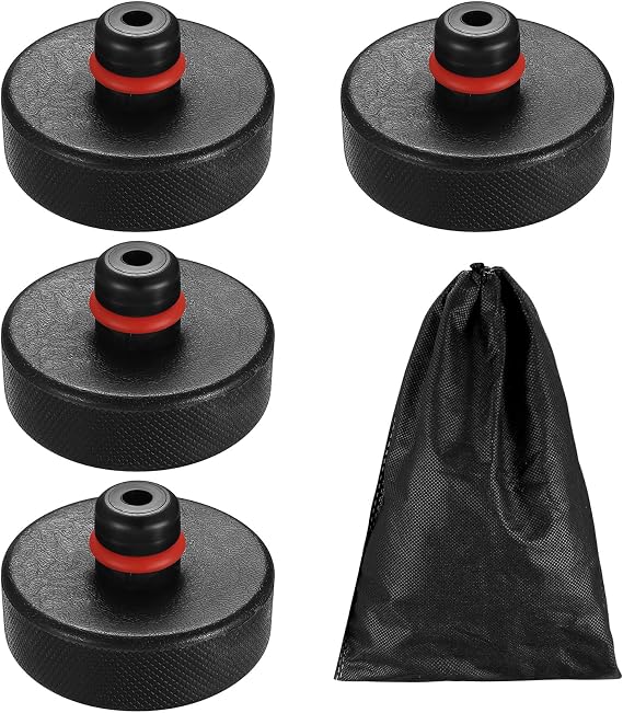 4 Pcs Rubber Jack Pad Adapter for Tesla Model 3 S X Y