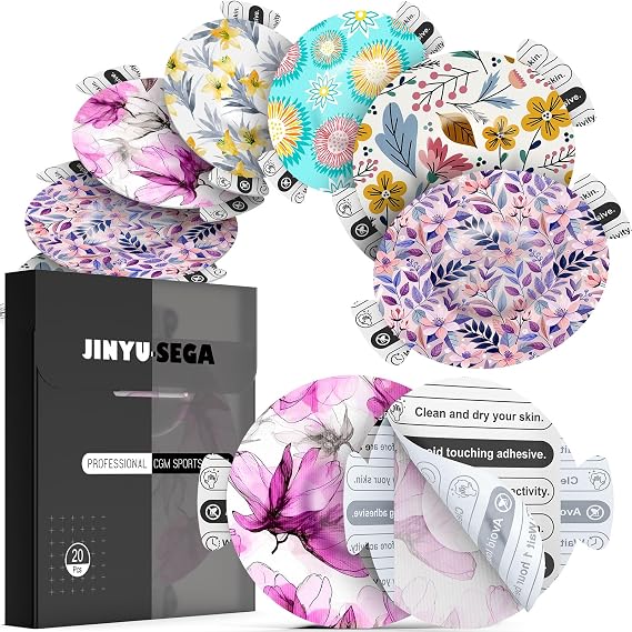 Jinyusega Libre 3 & Plus Sensor Covers Waterproof Lingo Overpatches 20pcs