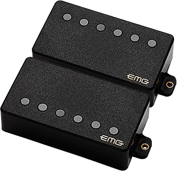 EMG 57/66 Neck and Bridge Pickup Set - Black