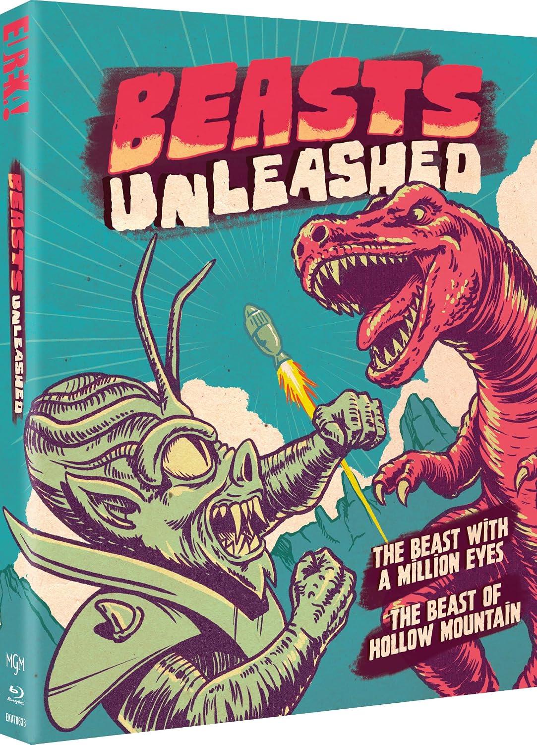 BEASTS UNLEASHED: THE BEAST WITH A MILLION EYES / THE BEAST OF HOLLOW MOUNTAIN (Eureka Classics) Limited Edition Blu-ray