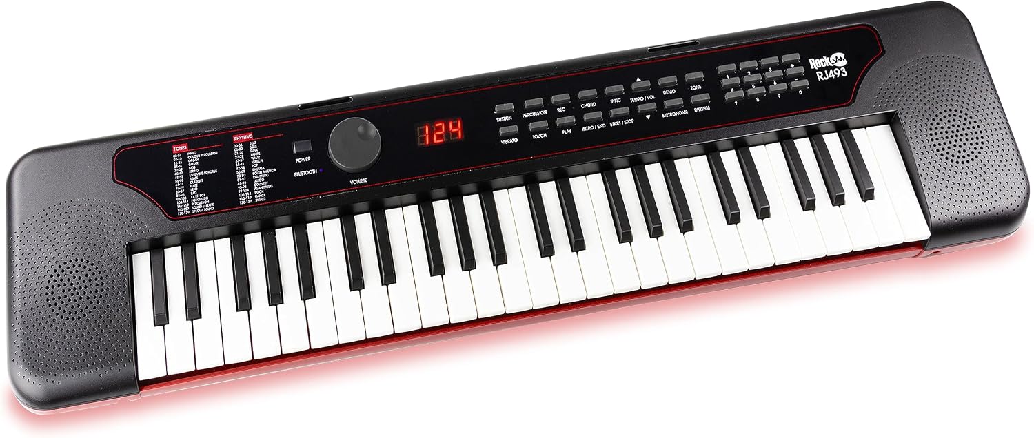 RockJam 49 Key Bluetooth Midi Keyboard Piano